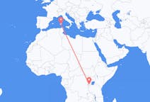 Flyrejser fra Kigali til Cagliari