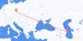 Lennot Azerbaidžanista Tšekkiin