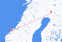 노르웨이 크리스티안순에서 출발해 핀란드 로바니에미로(으)로 가는 항공편