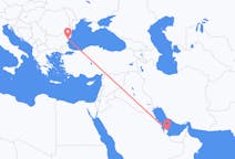 Flyreiser fra Doha, til Varna