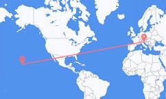 Flyrejser fra Kailua, USA til Trieste, Italien