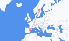 Flyreiser fra Alicante, Spania til Örebro, Sverige