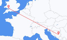 Flights from Wales to Bosnia & Herzegovina