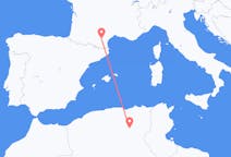 Flyrejser fra Biskra, Algeriet til Carcassonne, Frankrig