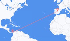 Vluchten van La Palma (ort i Mexiko, Guanajuato, Salamanca), Panama naar Madrid, Spanje