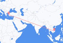 出发地 越南邦美蜀目的地 土耳其伊兹密尔的航班