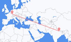 Flyreiser fra Siddharthanagar, Nepal til Saarbrücken, Tyskland