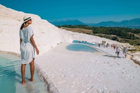 Pamukkale Hierapolis Travertines Tour com almoço saindo de Antalya