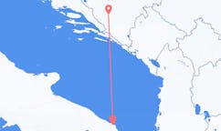 Flug frá Brindisi til Mostar