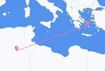 Flyreiser fra Hassi Messaoud, til Mykonos