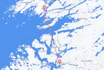 Flug frá Rørvik, Noregi til Namsos, Noregi