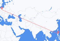 Flug frá Cauayan, Isabela, Filippseyjum til Poznan, Póllandi