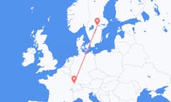 Flights from Basel to Örebro County