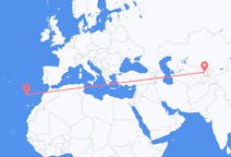 Flug frá Tashkent til Funchal