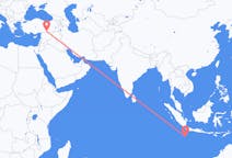 Flyrejser fra Shire of Christmas Island til Sanliurfa