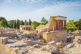 Chania 및 Rethymno에서 하루 종일 Knossos 및 Heraklion 투어