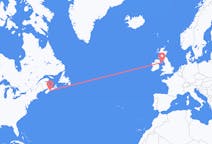 Vluchten van Halifax naar Douglas, Alaska