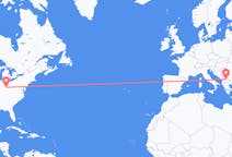 Flyrejser fra Cincinnati til Skopje