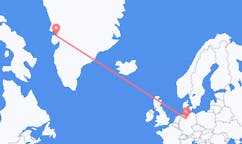 Flyreiser fra Hannover, Tyskland til Qaarsut, Grønland
