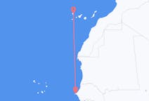 Flug frá Dakar til La Palma
