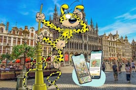 Jogo de fuga infantil na cidade de Bruxelas Marsupilami