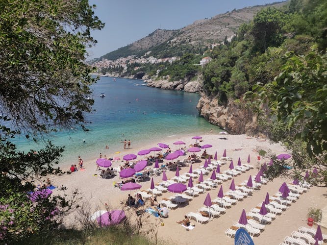 Sveti Jakov beach in Bosanka in Dubrovnik-Neretva County,Croatia.