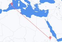 Flights from Gondar to Palma