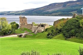 Loch Ness, Heilan Coos, Great Glen, Fort William och Glencoe