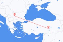 Flyreiser fra Malatya, til Sofia
