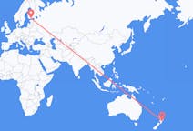 Flights from Napier to Helsinki