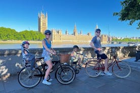 Excursão privada de bicicleta em família por Londres