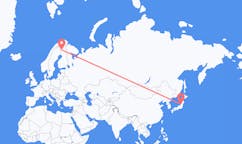 Flyreiser fra Niigata, Japan til Kolari, Finland