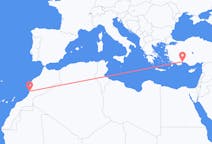Flyreiser fra Agadir, til Antalya