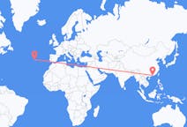 Flights from Shenzhen to Terceira