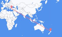 Lennot Taurangasta, Uusi-Seelanti Eskişehiriin, Turkki