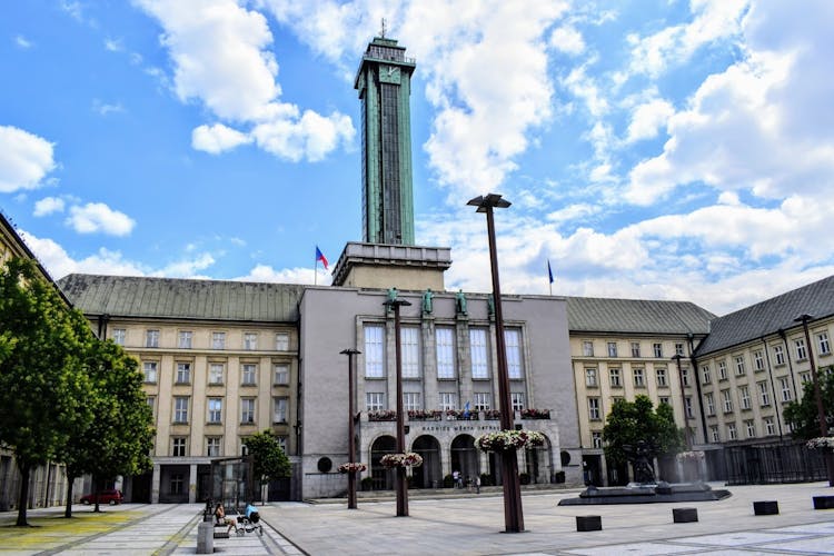 Phot; of new city hall Ostrava