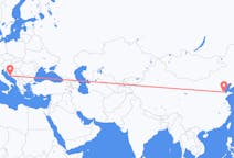 Flyreiser fra Dongying, til Split