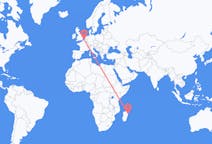 Flyrejser fra Toamasina til Ostend