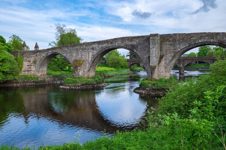 Photo of The old bridge of Stirling/Scotland.