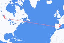 Flyrejser fra Winnipeg til Alicante