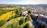 Photo of aerial view of Lancaster, a city on river Lune in northwest England, UK.