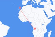 Vols de Kuito, Angola pour Lanzarote, Espagne