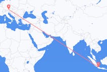 Flights from Jakarta to Salzburg