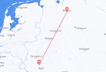 Flyreiser fra Bremen, Tyskland til Köln, Tyskland