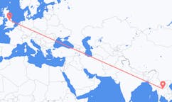 Flyreiser fra Loei Province, Thailand til Leeds, England