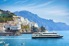 Halvprivat rundtur till Pompeji, Positano och Amalfikusten inklusive lunch