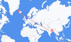 Flüge von Bhubaneswar, Indien nach Reykjavík, Island