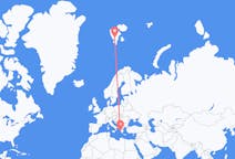 Flights from Zakynthos Island to Svalbard