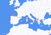 Flyrejser fra Santiago del Monte, Spanien til Ioannina, Grækenland