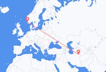 Flyreiser fra Mashhad, til Stavanger